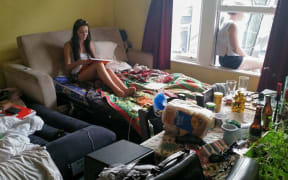 Some Wellington students have been forced to stay in friends' lounges.