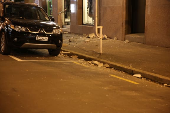 Featherston Street in central Wellington.