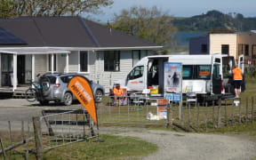 New Zealand's northernmost voting station outside Te Hāpua's Whakawhiti Ora Pai health clinic.