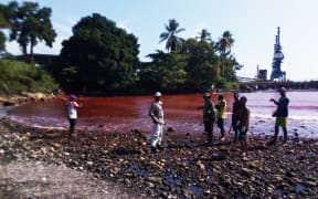 Papua New Guinea nickel mine on the Rai Coast.