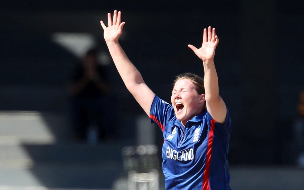 England bowler Anya Shrubsole.