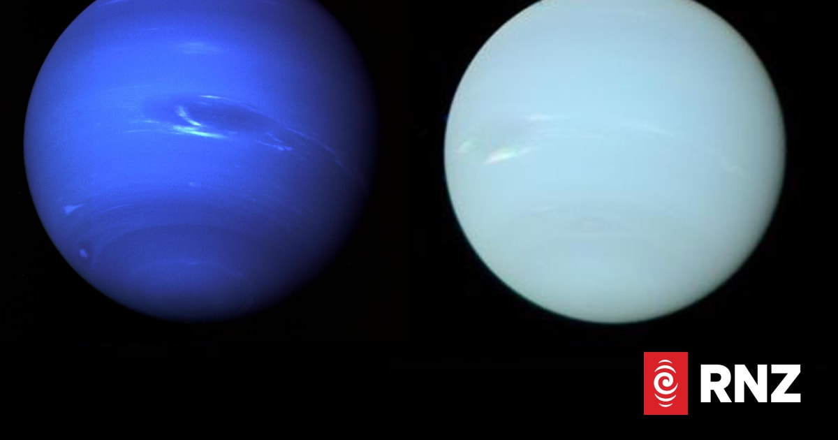 Neptune and Uranus seen in true colours in new images | RNZ