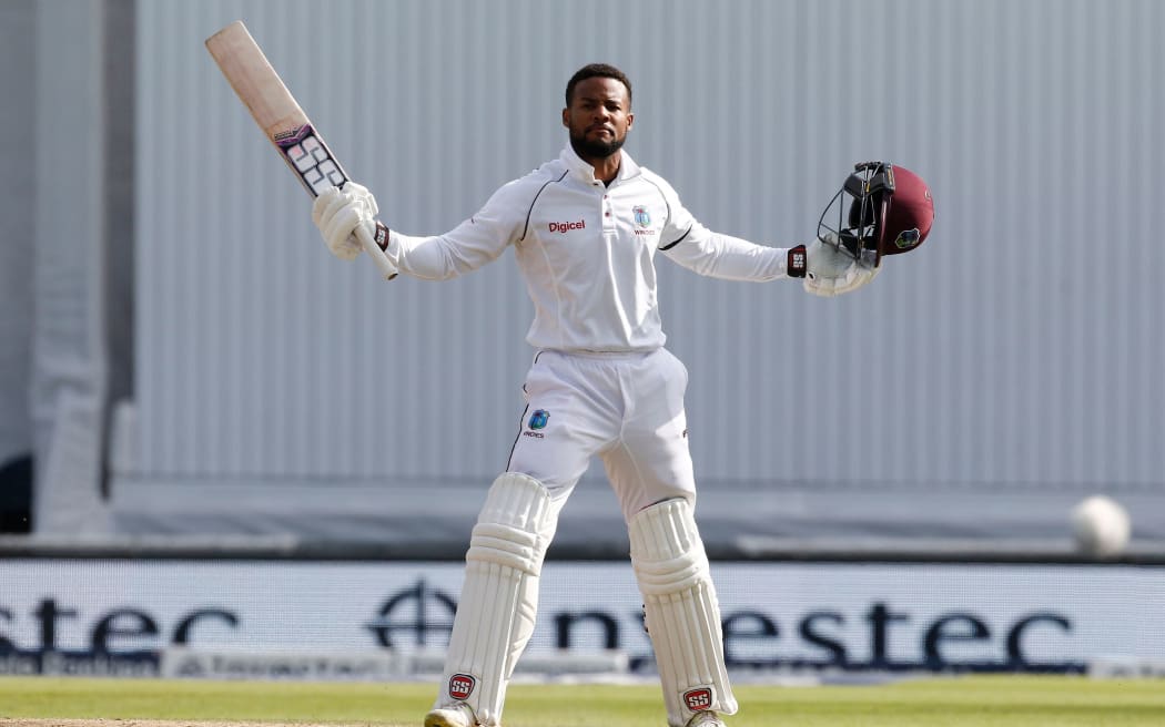 West Indies batsman Shai Hope.