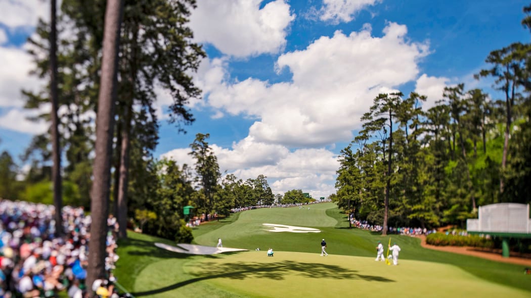 There will be very different scenes and scenery at Augusta this year.