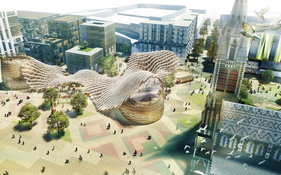 Plans for Cathedral Square