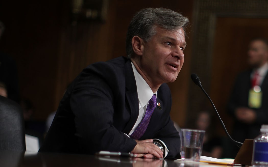 FBI Director nominee Christopher Wray testifies during his confirmation hearing before the Senate Judiciary Committee. 
 12/07/17