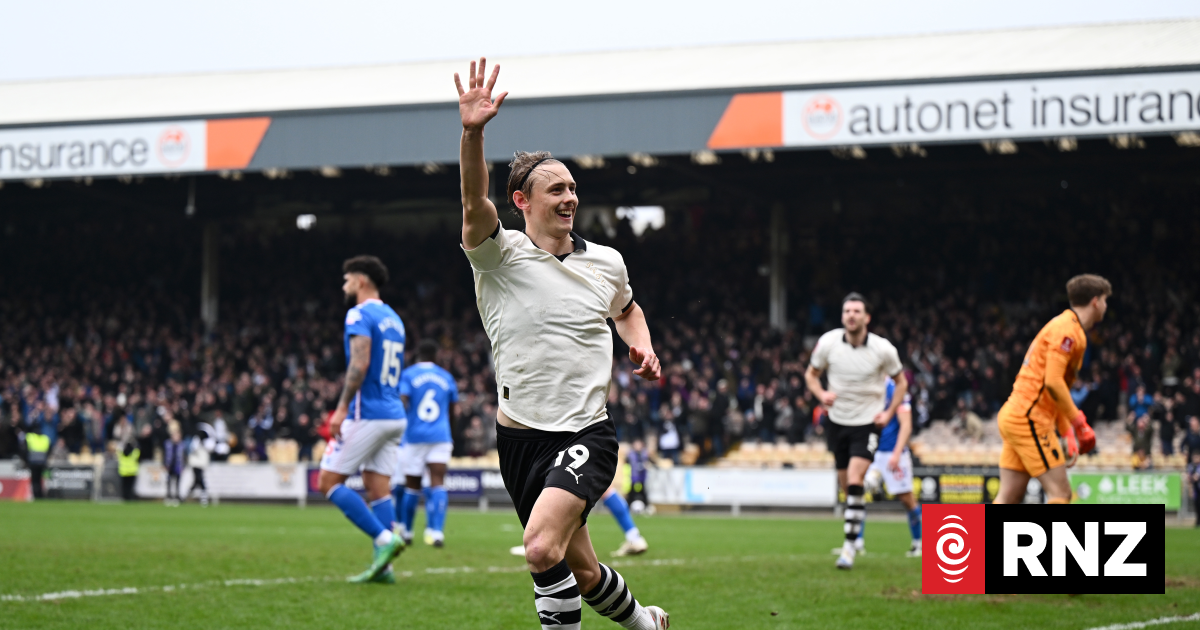 Ben Waine in line for a trip to Stamford Bridge - RNZ