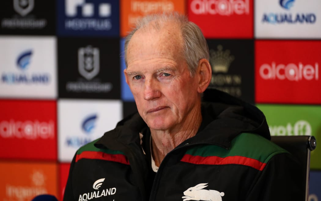 Wayne Bennett. South Sydney coach.
