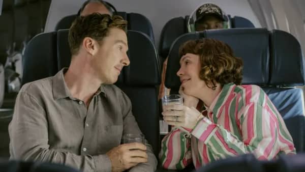 Benedict Cumberbatch and Olivia Colman in The Roses