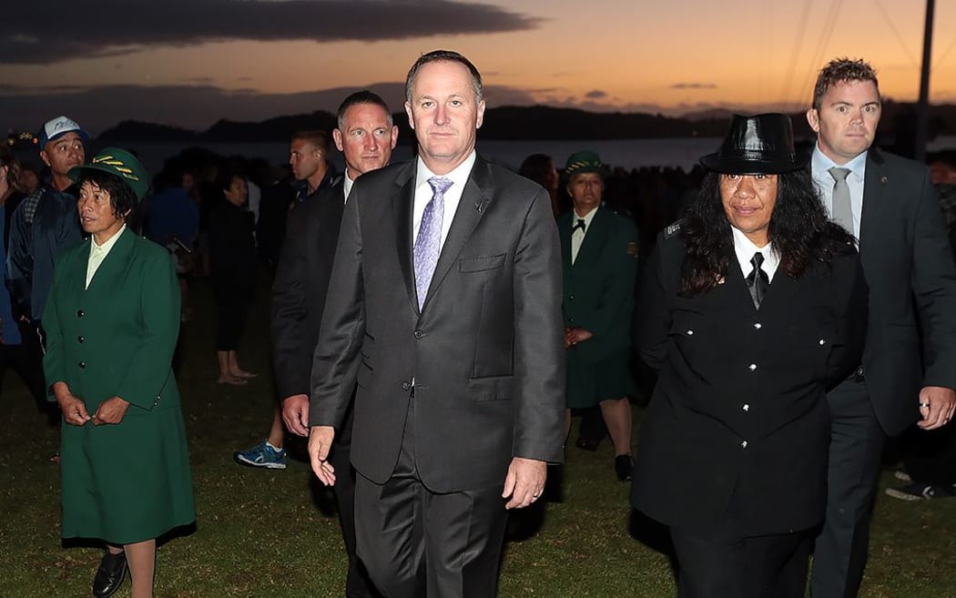 John Key Waitangi