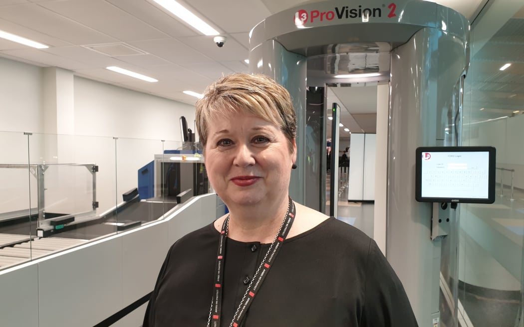 Aviation Security Service group operations manager Karen Urwin