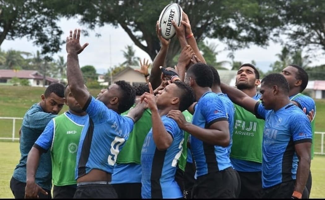 The Fiji sevens team have been training fo r the new season since September.