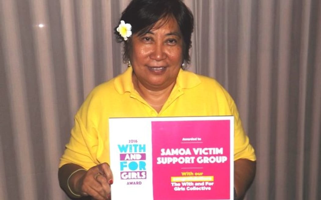 The head of the Samoa Victim Support Group Siliniu Lina Chang