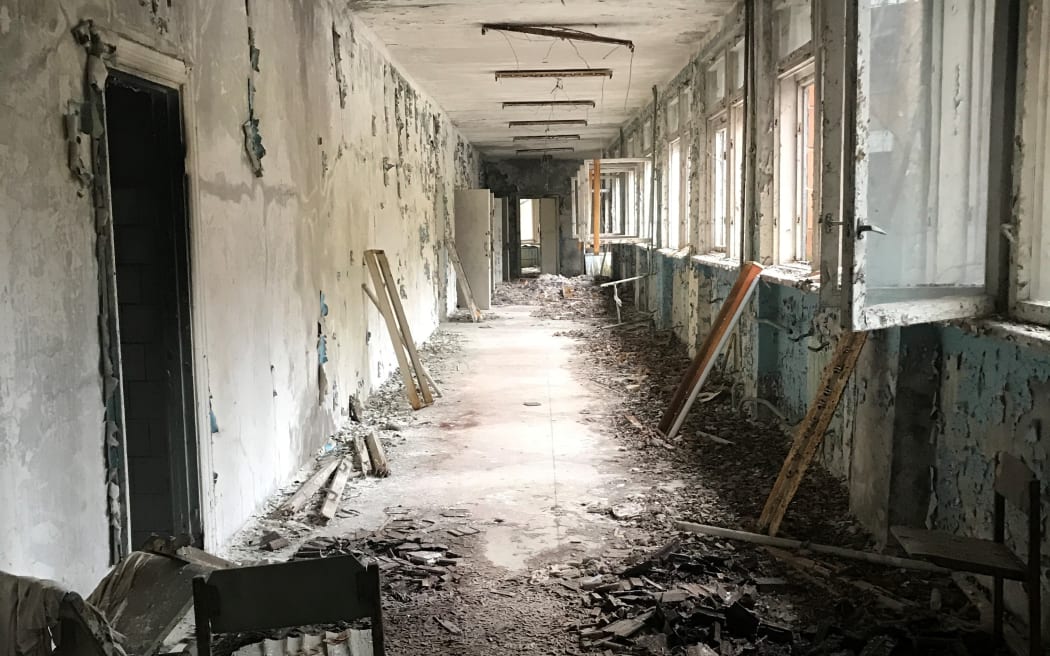 Abandoned school Chernobyl - credit Cal Flyn