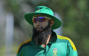 South African cricketer Hashim Amla