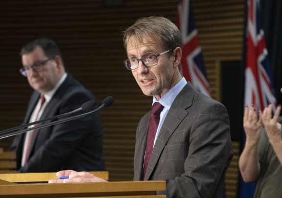 POOL -  Director General of Health Dr Ashley Bloomfield during the Covid-19 response and vaccine update with Deputy Prime Minister Grant Robertson, Parliament, Wellington.  24 August, 2021  NZ Herald photograph by Mark Mitchell
