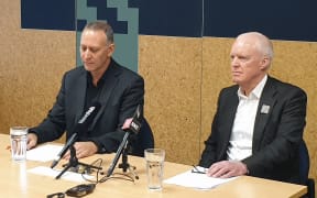 Tū Ora Compass Health CEO Martin Hefford, left, and Larry Jordan, board chair.