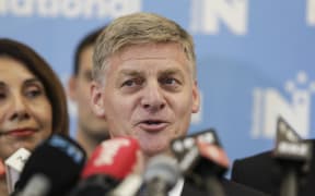 Bill English steps down as National Party leader.