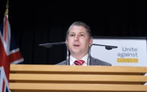 Workplace Relations and Safety Minister Michael Wood sets out a simplified risk assessment for employers to follow when deciding whether they can require workers to be vaccinated, Wellington, 23 November 2021.