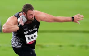 Tom Walsh at the Tokyo Olympics.