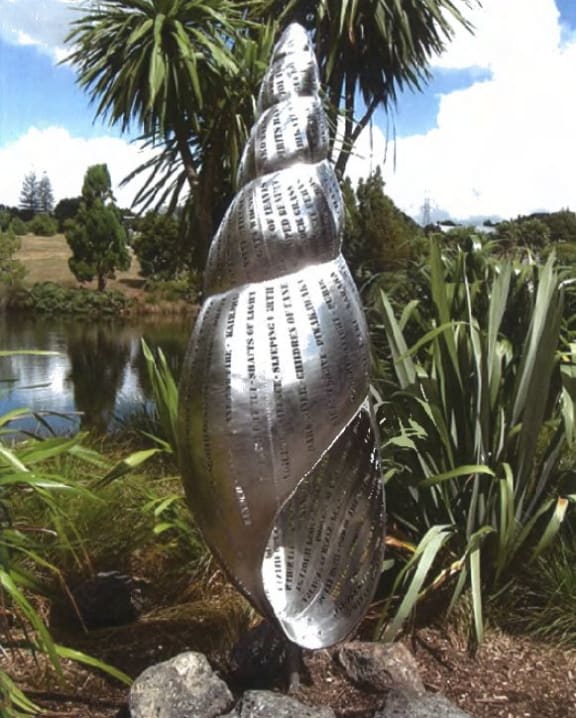 Lisa Willems' sculpture Pupu Harakeke will be seen by office workers and members of the public in its new home at Ngai Tahu's King Edward Barracks development on Cambridge Tce.