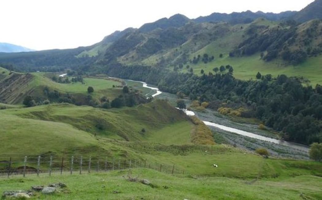 The site of the proposed dam.