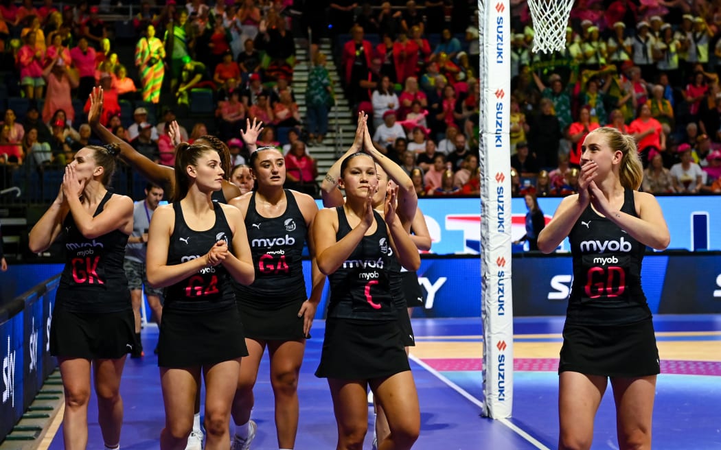 New Zealand after losing  the Fast 5 Netball World Series final to Australia.