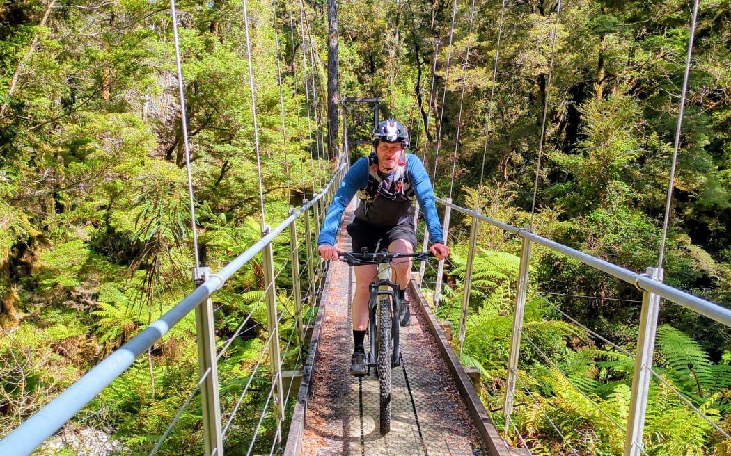 Vaughn Filmer, president of Teanau Cycling Incorporated, PE teacher at Fiordland College.