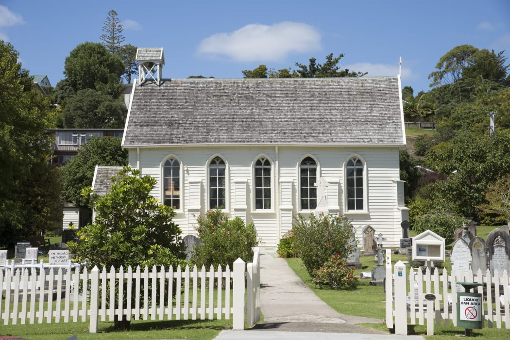 Christ Church in Russell, NZ's oldest active church.