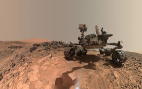 NASA's rover Curiosity on Mars.
