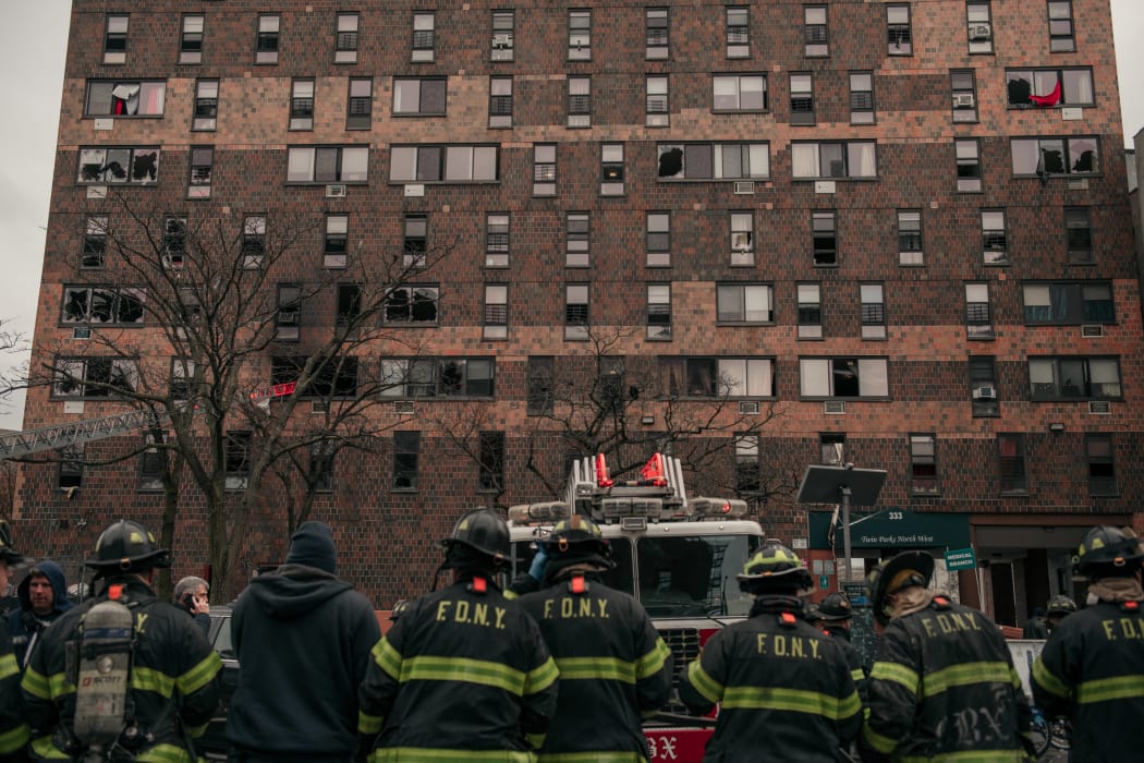 Nine children are among the 19 people who died in the fire.