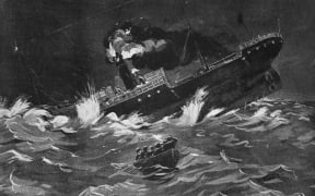 The SS Ventnor sank in the Hokianga Heads in 1902.