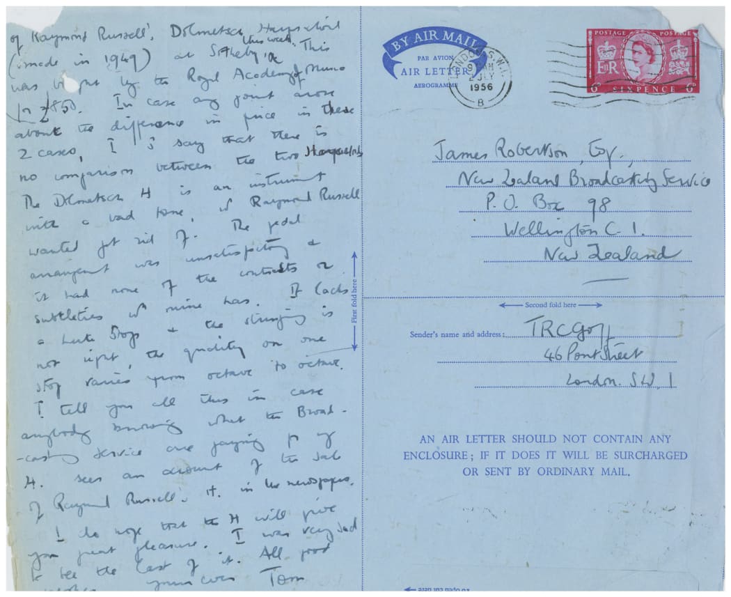 Goff's letter to Robertson, page 2 of 2.