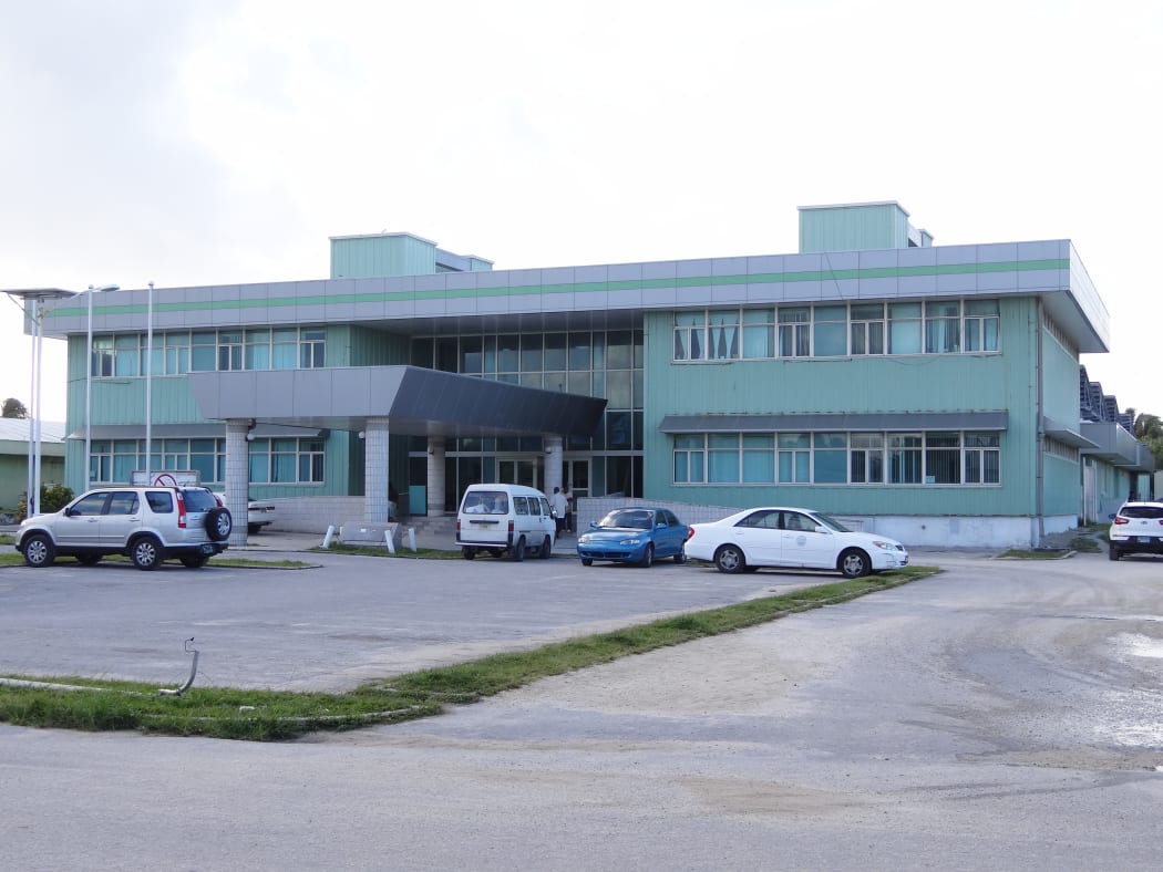 Part of Majuro hospital