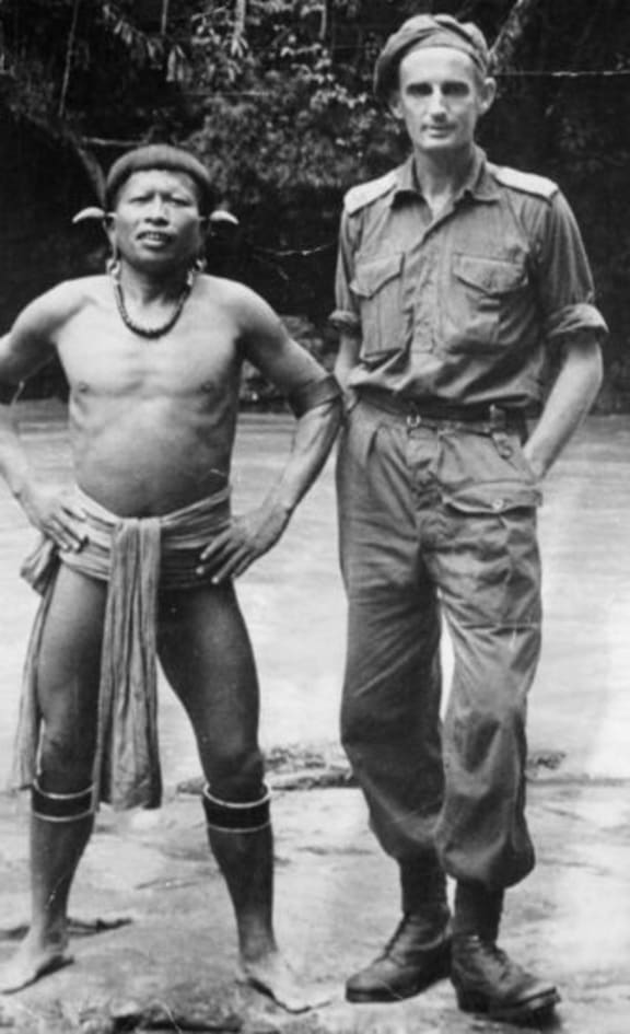 Major Toby Carter and Kelabt chief Dita Bala
