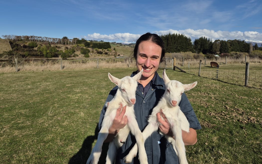 Holly Gardyne works at Northern Southland Vets in Riversdale.