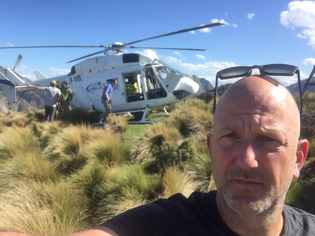 Simon Morton in Kaikoura