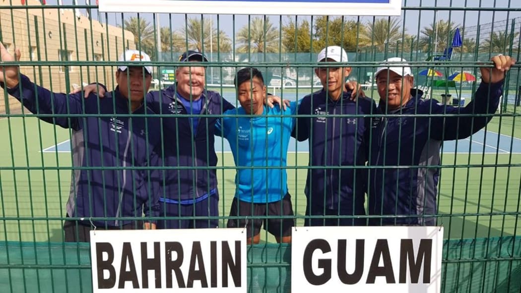 Guam's promotion hopes were dealt a blow with defeat against Bahrain.