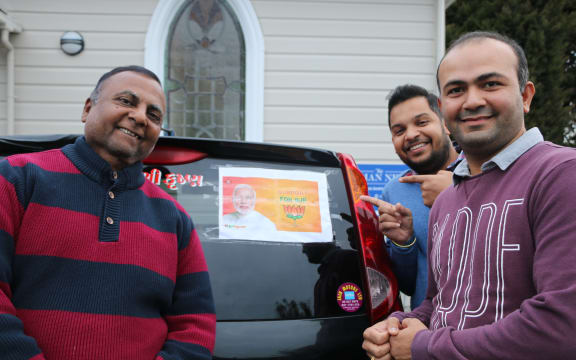 Kamlesh Shah, Mrugank Trivedi and Swapnil Shah.