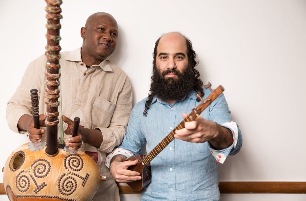 Ablaye Cissoko & Kiya Tabassian from the ensemble Constantinople