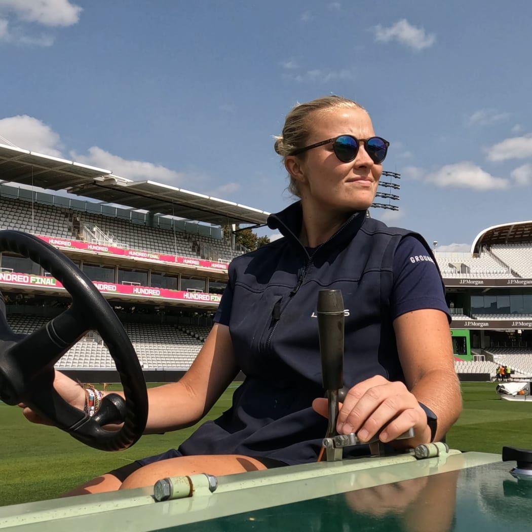 A image of Meg Lay at Lords Cricket Ground