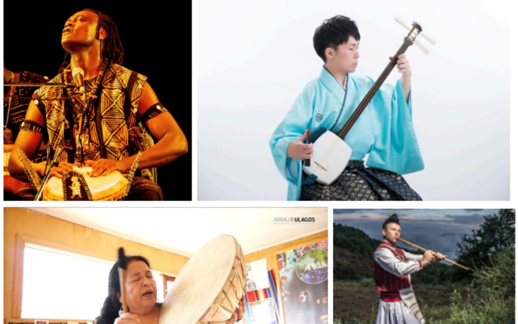Study coauthors Latyr Sy (Senegal), Gakuto Chiba (Japan), Neddiel Elcie Muñoz Millalonco (Chile),
and Aleksandar Arabadjiev (Macedonia)