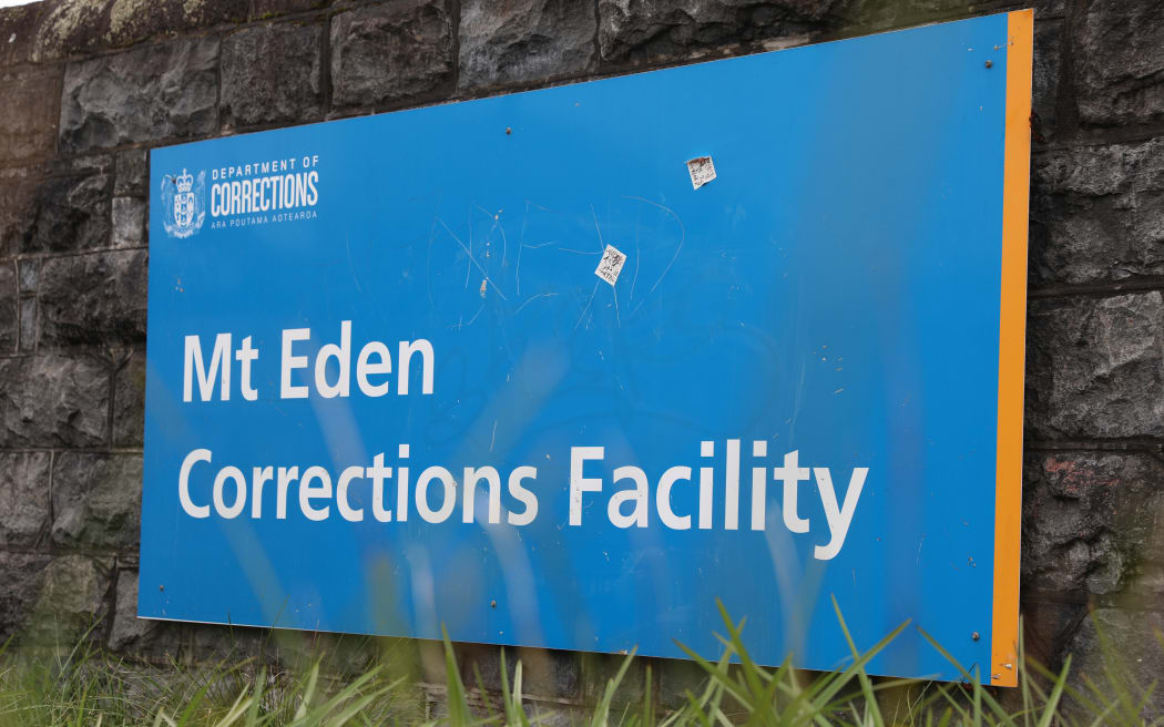 Mt Eden Prison - main sign at front