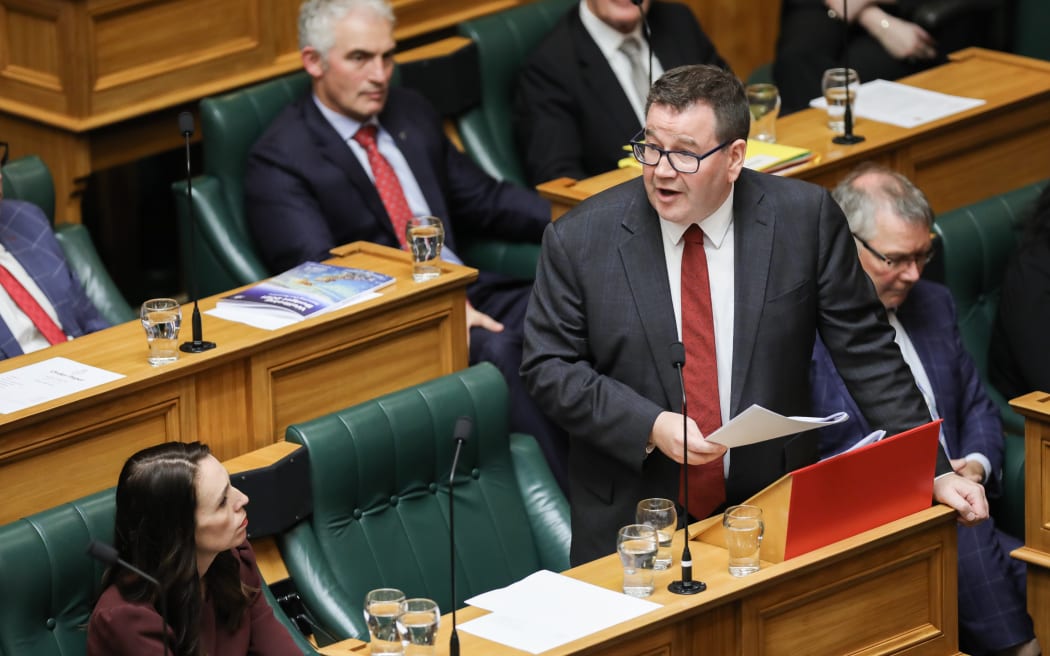 Grant Robertson gives the Budget speech