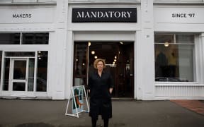 Mandatory founder, owner, designer Clare Bowden.