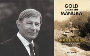 Image of Bill Mouat and his book cover.