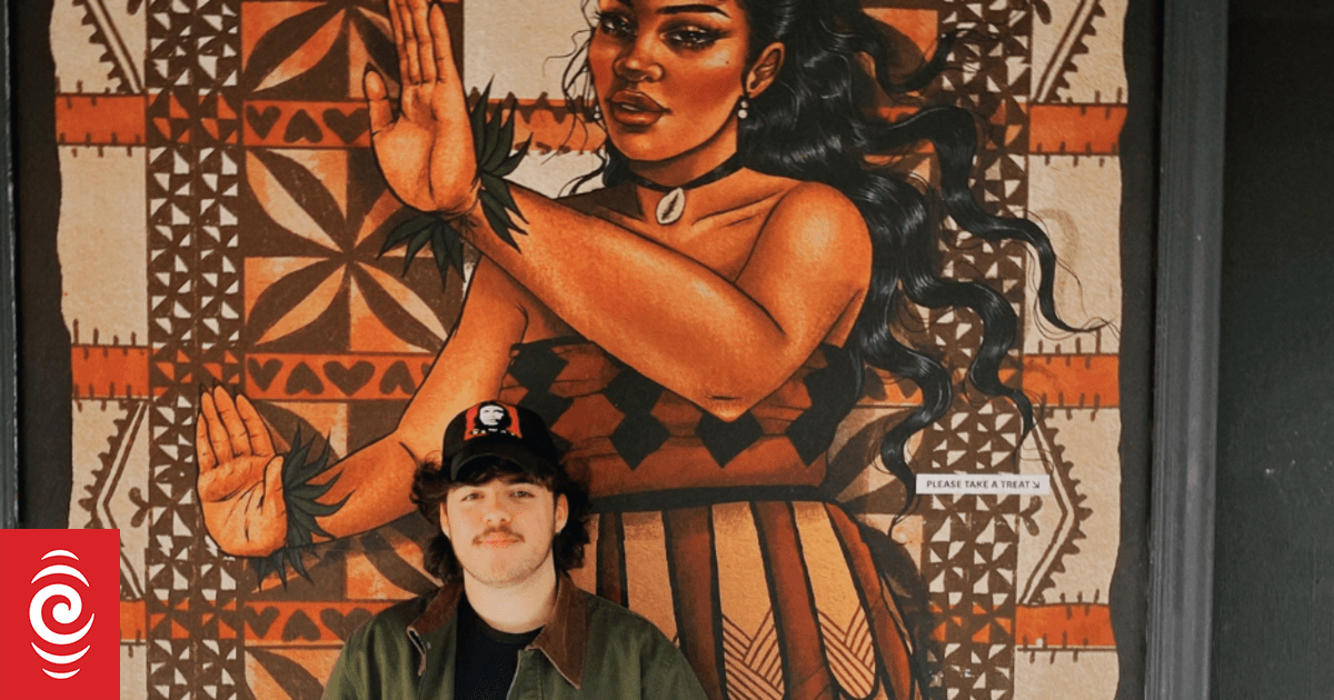Drawing from memory: Auckland-based Tongan artist brings Pacific nostalgia to life