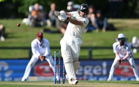 New Zealand’s Michael Bracewell during play on Day 1 of the first cricket test match between New Zealand and West Indies at Hagley Oval in Christchurch, New Zealand. Tuesday 2 December 2025. © Photo: Andrew Cornaga / Photosport