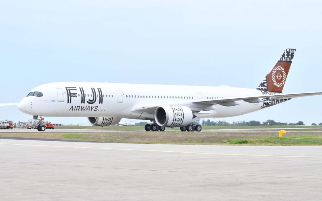 The new Airbus A350 aircraft.