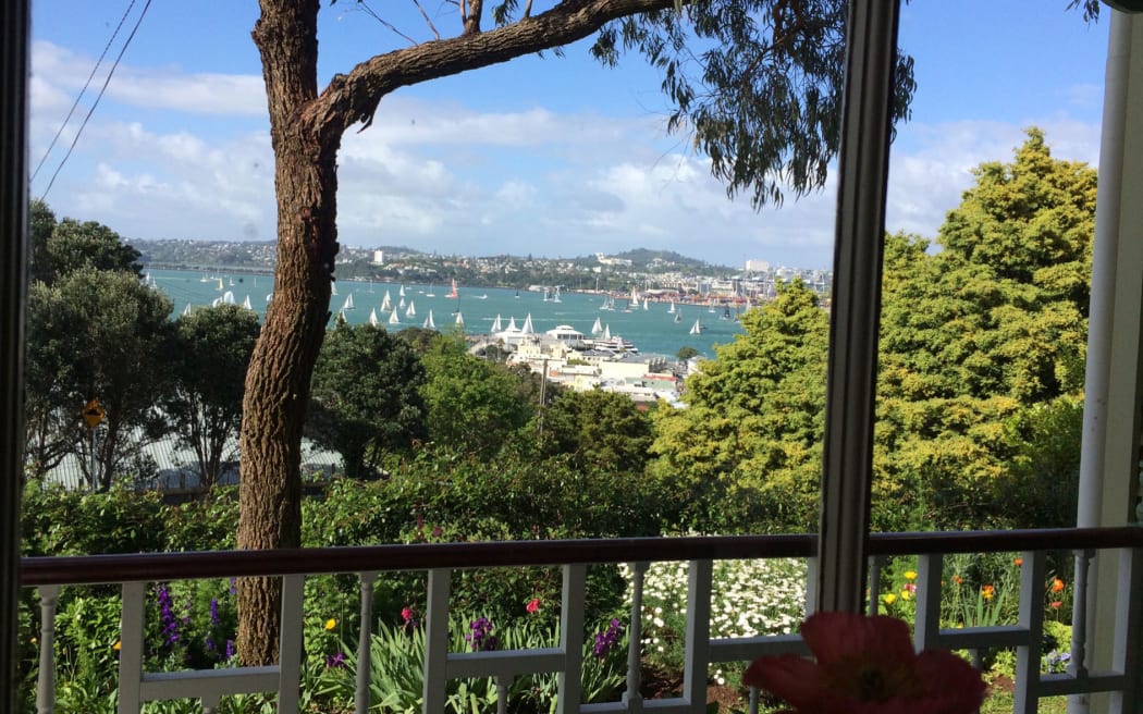 View from the verandah of the house. A great spot for coffee in the morning!